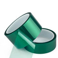 High Temperature Protective Film Silicone Insulating Polyester Tape Price Green Powder Coating Masking PET Tape