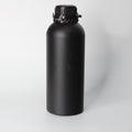 250ml Aluminum Bottle 500ml Matte Black Aluminum Oil Bottles with Black Tamper Proof Lids