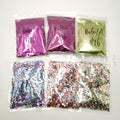 Xucai Fine Glitter Craft Decoration High Quality Chunky Bulk Bio Glitter Nail Tumbler Nail Polish Chameleon Polyester Parties