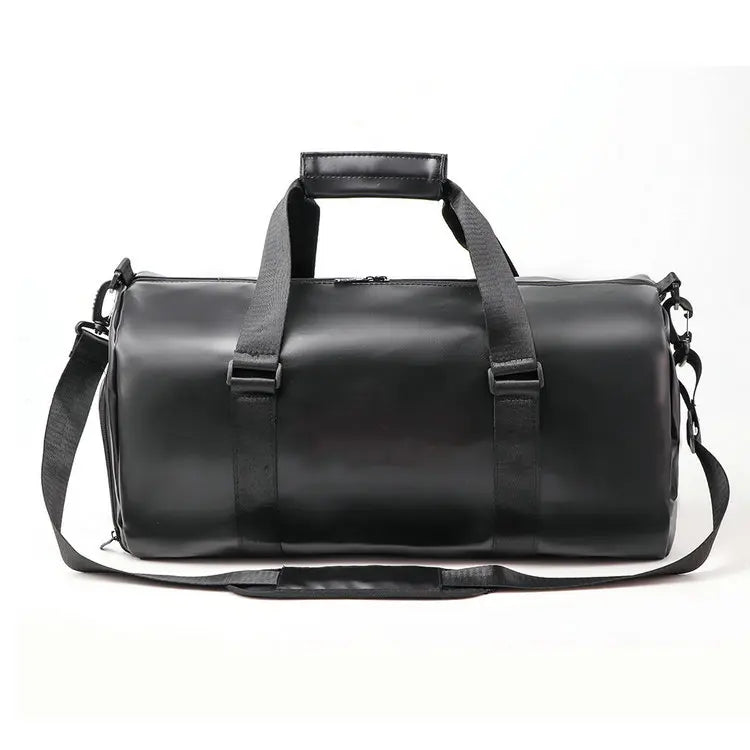 Custom Printed Designer Pu Leather  Luggage Gym Duffel Waterproof Outdoor Travel  Sport Tote Hand Shoulder Bag for Men Women