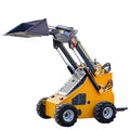 Small EPA EURO5 China Walk Behind Diesel Manufacturer SAAO Wheel Track Tracked Mini Skid Steer Loader Price for Sale