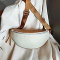 Andong Leather Hobo Bags for Women Genuine Cow Leather Female Fashion Crossbody Shoulder Bag 8609