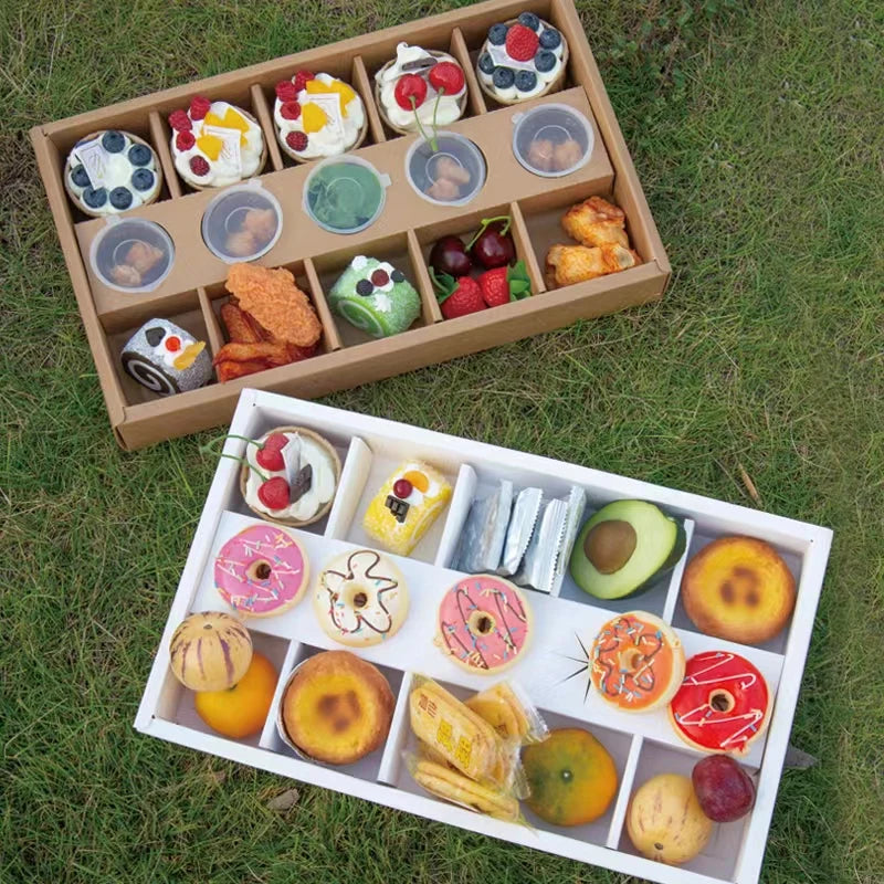 Wholesale Black Party Box Grazing Box Catering Packaging Platter Box