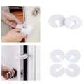 White Soft Eva Baby Proofing Foam Finger Pinch Guard Door Stopper Prevents Injuries Protect Edge & Corner Guards
