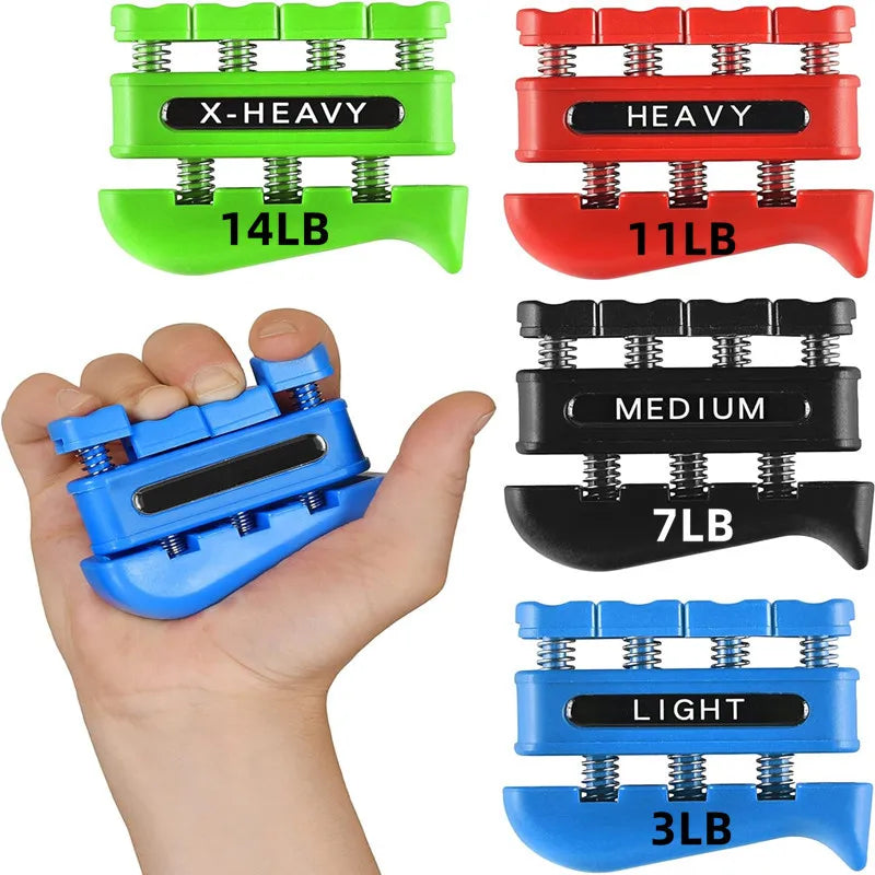 Spring Hand Strengthener Grip Finger Strength Training Resistant LevelPiano Guitar Finger Exerciser