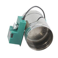 125mm Stainless Steel Motorized Damper Round Duct Damper with 220V 16 Nm Motor