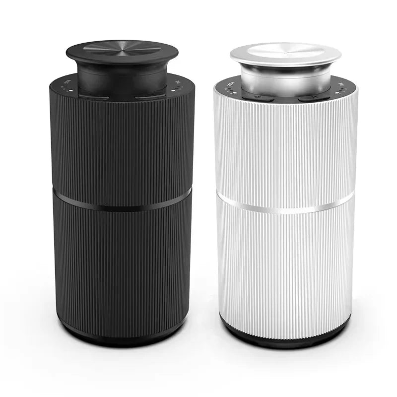Portable Rechargeable Aluminium Alloy Car Air Freshener Waterless USB Aroma Essential Oil Diffuser Mini Household Fragrance