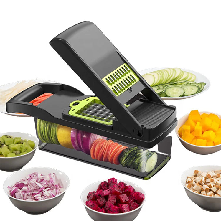 Hot Selling Food Grade Drain Basket Vegetable Cutter Multifunctional Vegetable Cutter