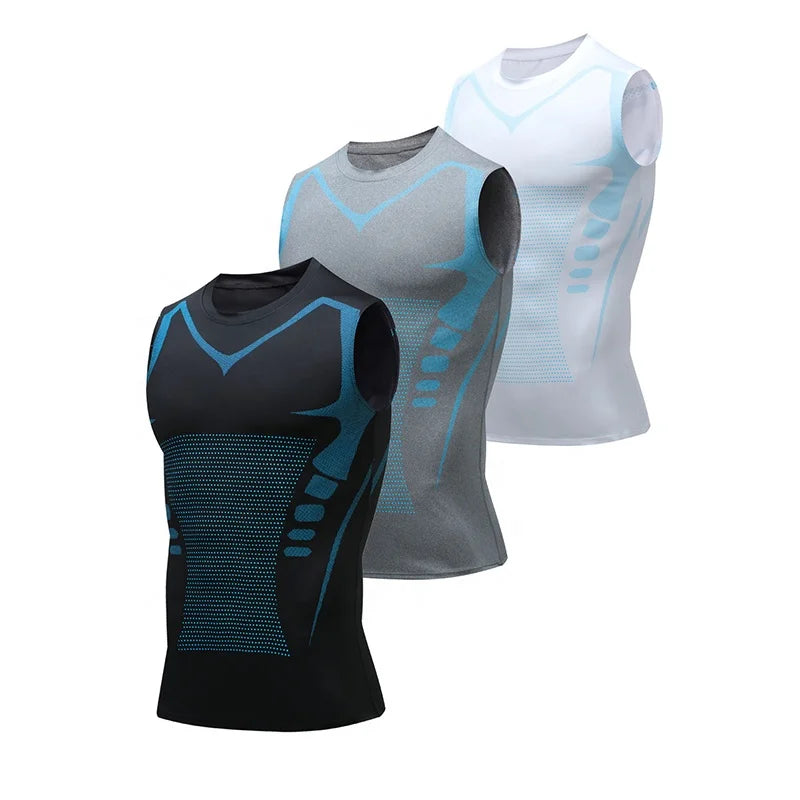 Summer Athletic Tank Top Custom Sportswear Gym Vest Compression Tank Top for Men