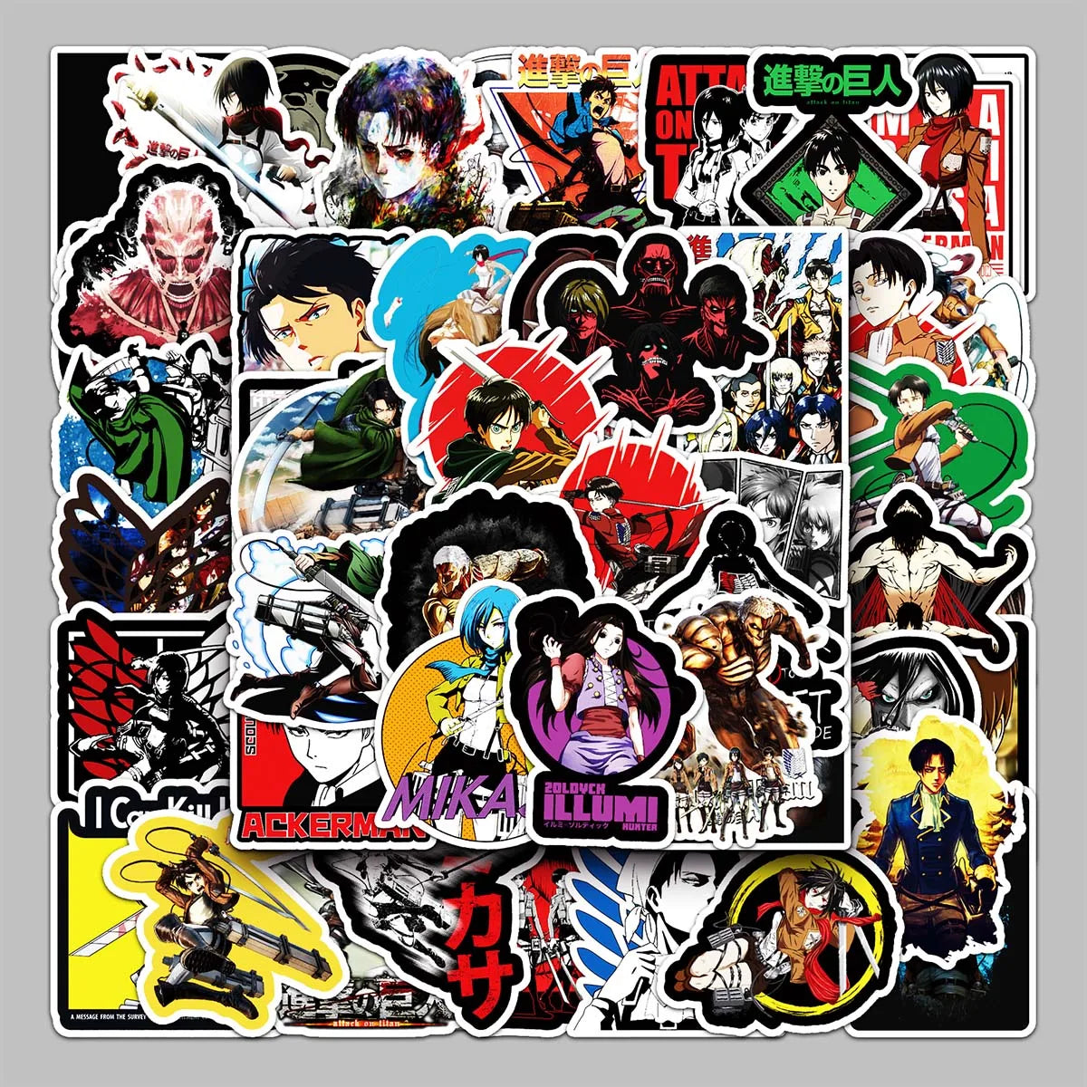 51PCS Manufacturers Direct Sales Cheap Animation Around Interesting Trend Stickers Notebook Thermos Cup Stickers