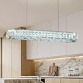 Modern Long Crystal Chandelier for Living Room Lights Modern House Decoration Interior