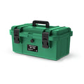 16 Inch Green Waterproof Hard Plastic Tool Box Multifunctional Hardware Household Toolbox for Outdoor Working OEM/ODM Supported