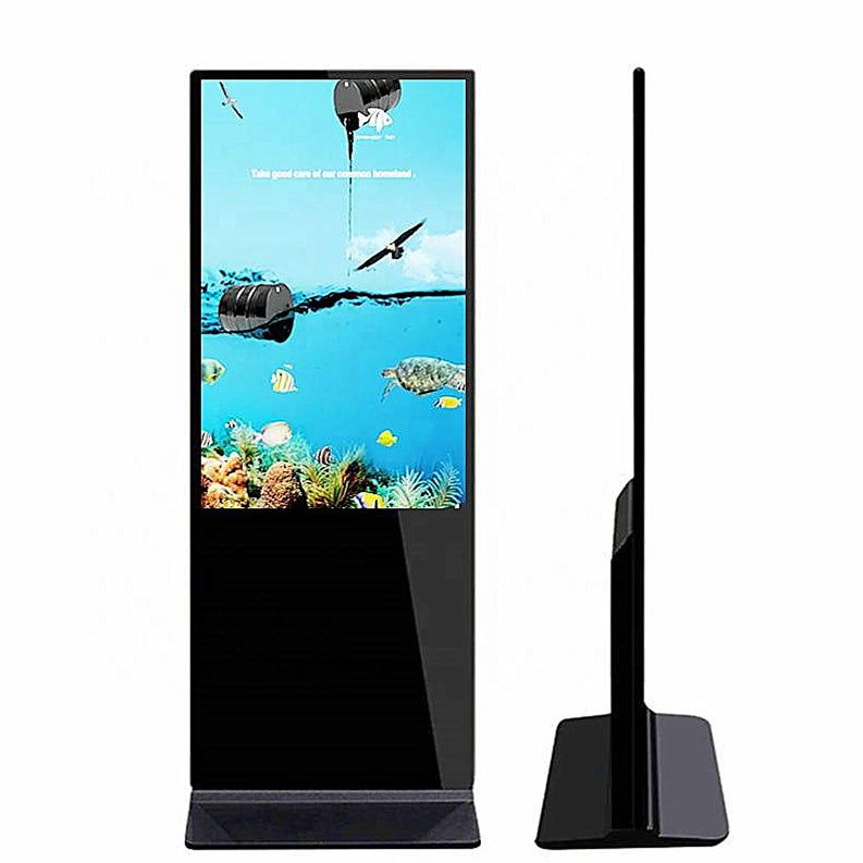 65" Floor Standing Commercial Android Lcd Digital Signage and Displays Advertising Player Display