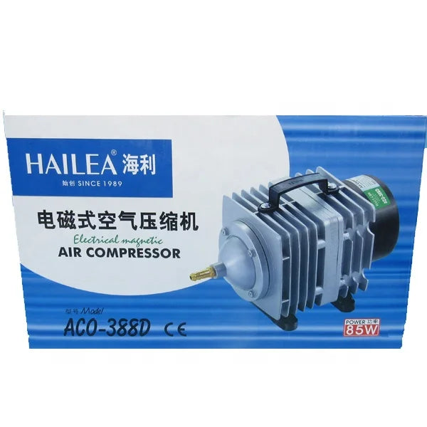 Hailea Air Compressor Electromagnetic ACO318 35w Oxygen Pump for Fish Tank Aquarium Aeration Pump Aquaculture