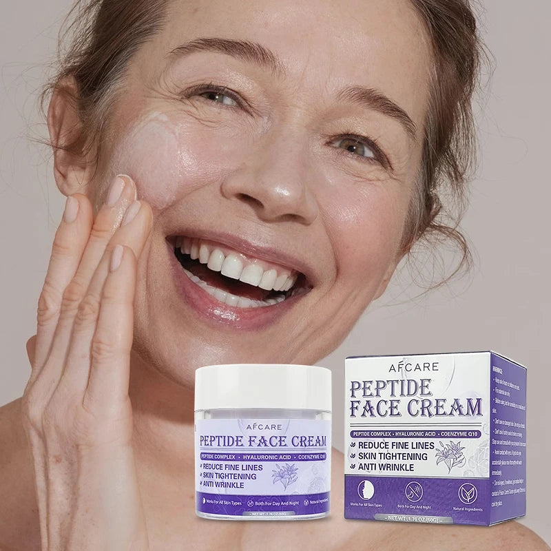 OEM Face Cream Sulfate-free Moisturizing & Firming and Coenzyme Q10 & Squalane Collagen Peptides Anti-aging Face Cream