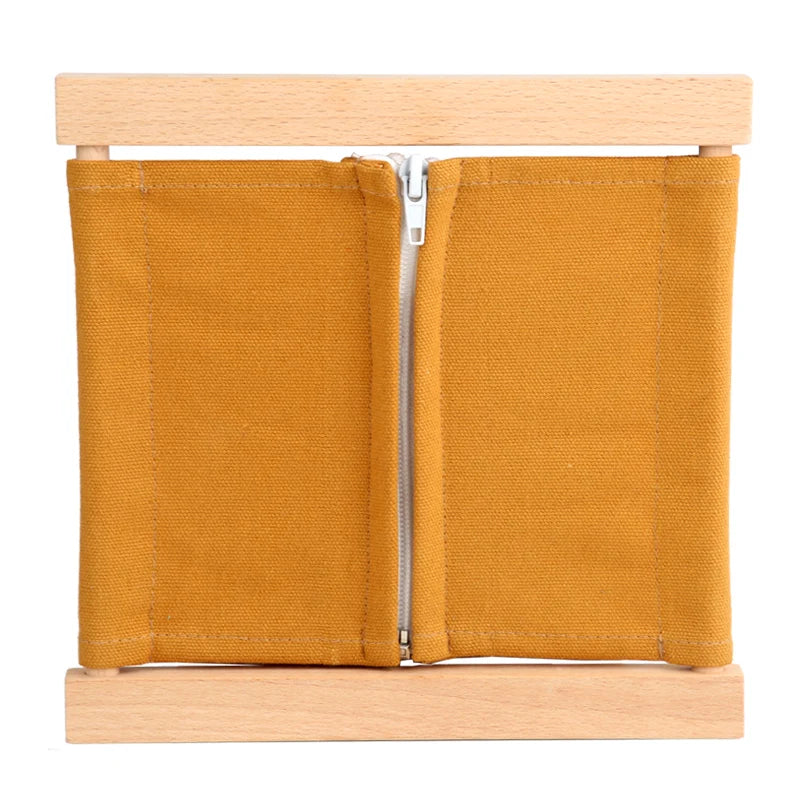2025 Montessori Materials Cheap Educational Toy For Kids Dressing Stand With Dressing Frames