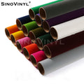 0.5x25M Flock Heat Transfer Vinyl HTV Roll Colorful Self Adhesive Iron on Film for T-Shirts