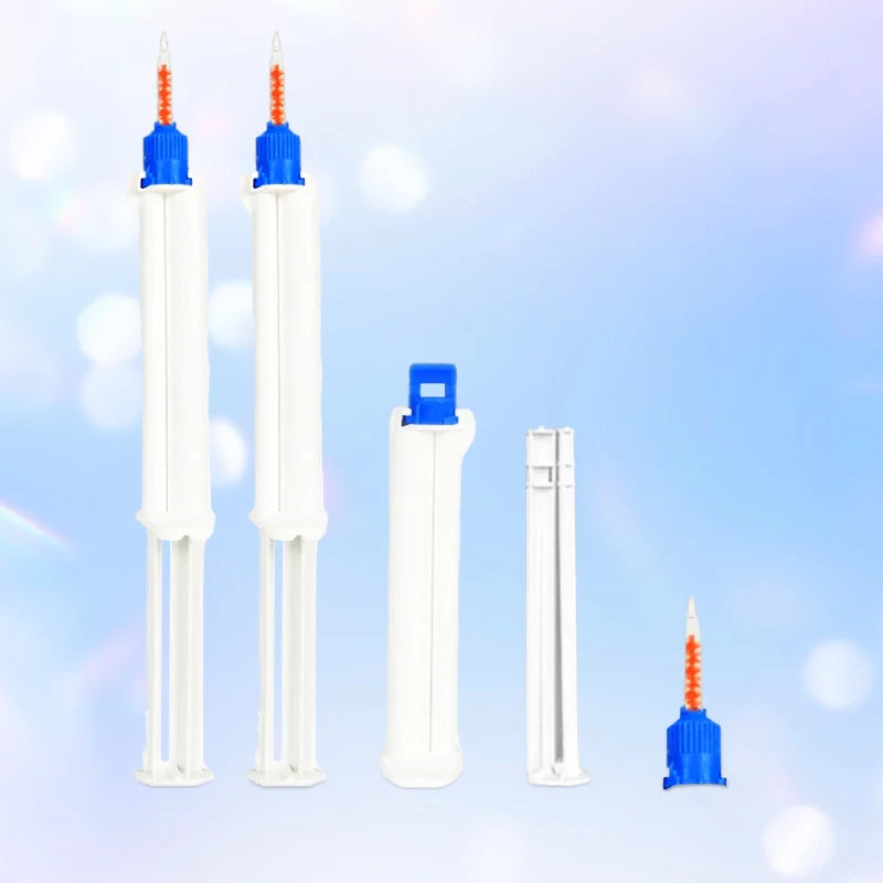 2.5ml 5ml Professional Dental Grade Whitener Hydrogen 25% 35% 44% HP Peroxide Dual Barrel Syringe Teeth Whitening Gels Kits
