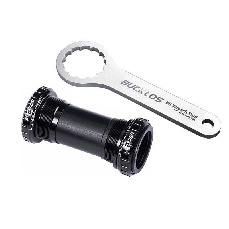 BUCKLOS BSA 68/73mm Bottom Bracket BB  Bracket 29mm Road Bike Aluminum BB Wrench Tool Thread Cycling Parts