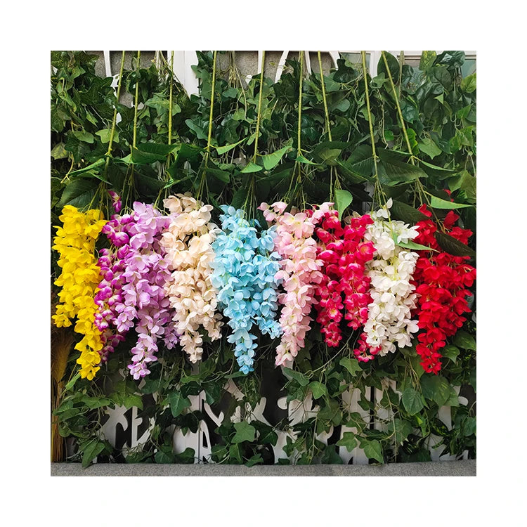 China Supplier's Wall-Hanging Artificial Flowers for Wedding Decoration Elegant Mariage Decor