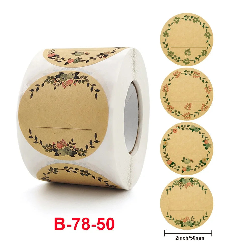 Custom Logo Adhesive Labels Thank You for Your Purchase Packaging Stickers Printed Thank You Stickers
