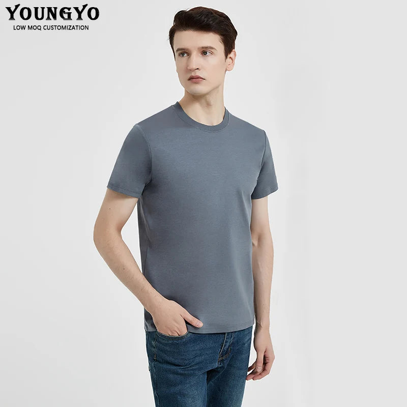Europe and the United States Cross-border Ins 2025 Summer Quick Sell T-shirt Men's Last Version Tshirts Mens