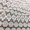 Fashion Garment Flower Design Water Soluble Nonwoven Fabric Roll LT21090