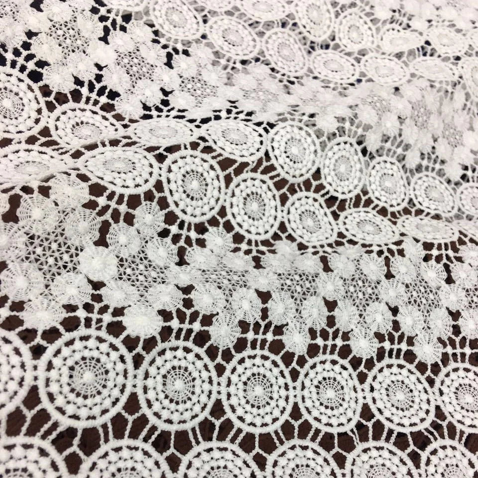 Fashion Garment Flower Design Water Soluble Nonwoven Fabric Roll LT21090