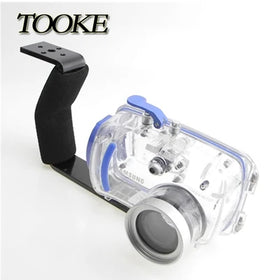 Underwater Scuba Diving Camera Housing Bracket with Short Handle