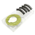 High Quality JinRong Brand Lash Extension Tray Jade Glue Pad Set with Easy Operation for Acrylic Flat Eyelash Extension Tools