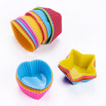 Durable Reusable Silicone Muffin Molds Baking Mold Tool for Baking Cups-Cake Tools