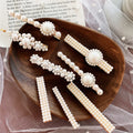 New Women Fashion Pearls Hair Clip Hair Accessories Girls BB Clips Bobby Pins Barrette Hairpin