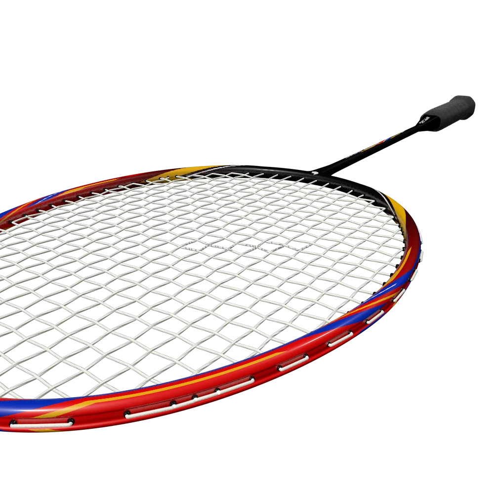 Super Lightweight Model 35 Full Carbon Badminton Racket with PU Grip Direct From China Factory