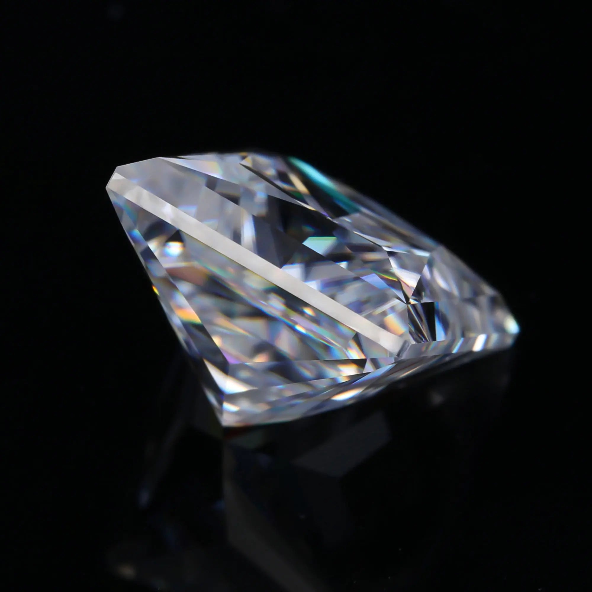 VOAINO 3.24CT F VS1 2.00 Ctw Loose Cvd Synthetic Lab Grown Diamond Princess Cut With IGI Certificate