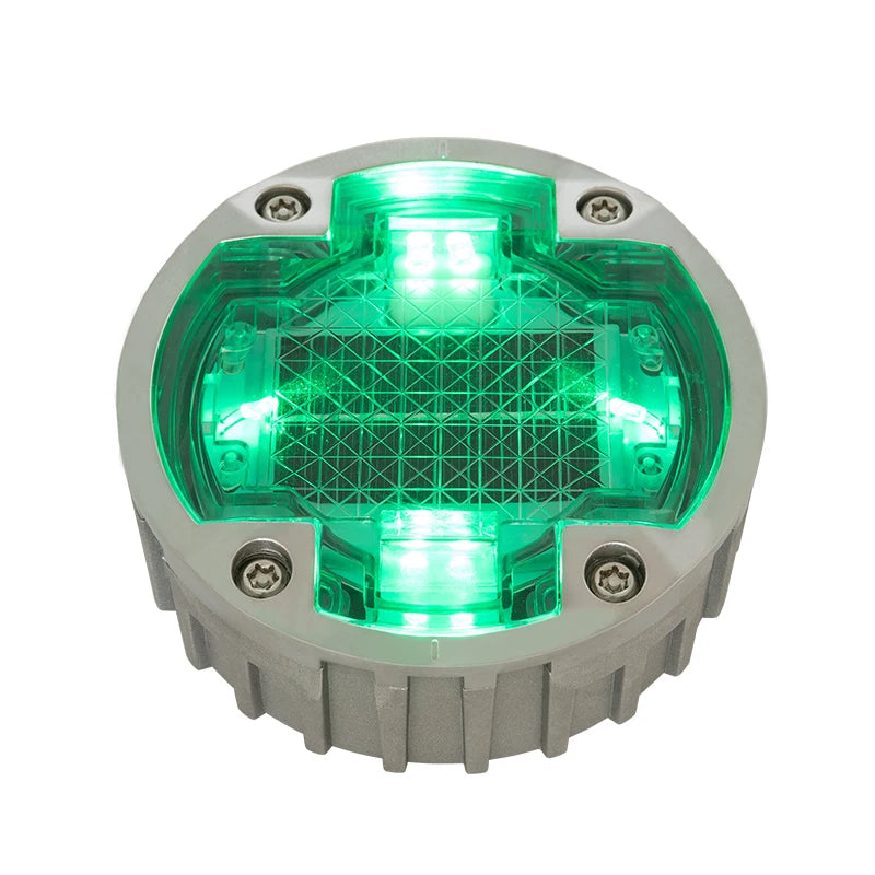 Super Bright ISO Compression Strength Aluminium  NI-MH  Blinking Light Temptation cat Eyes Solar Leds Road Marker