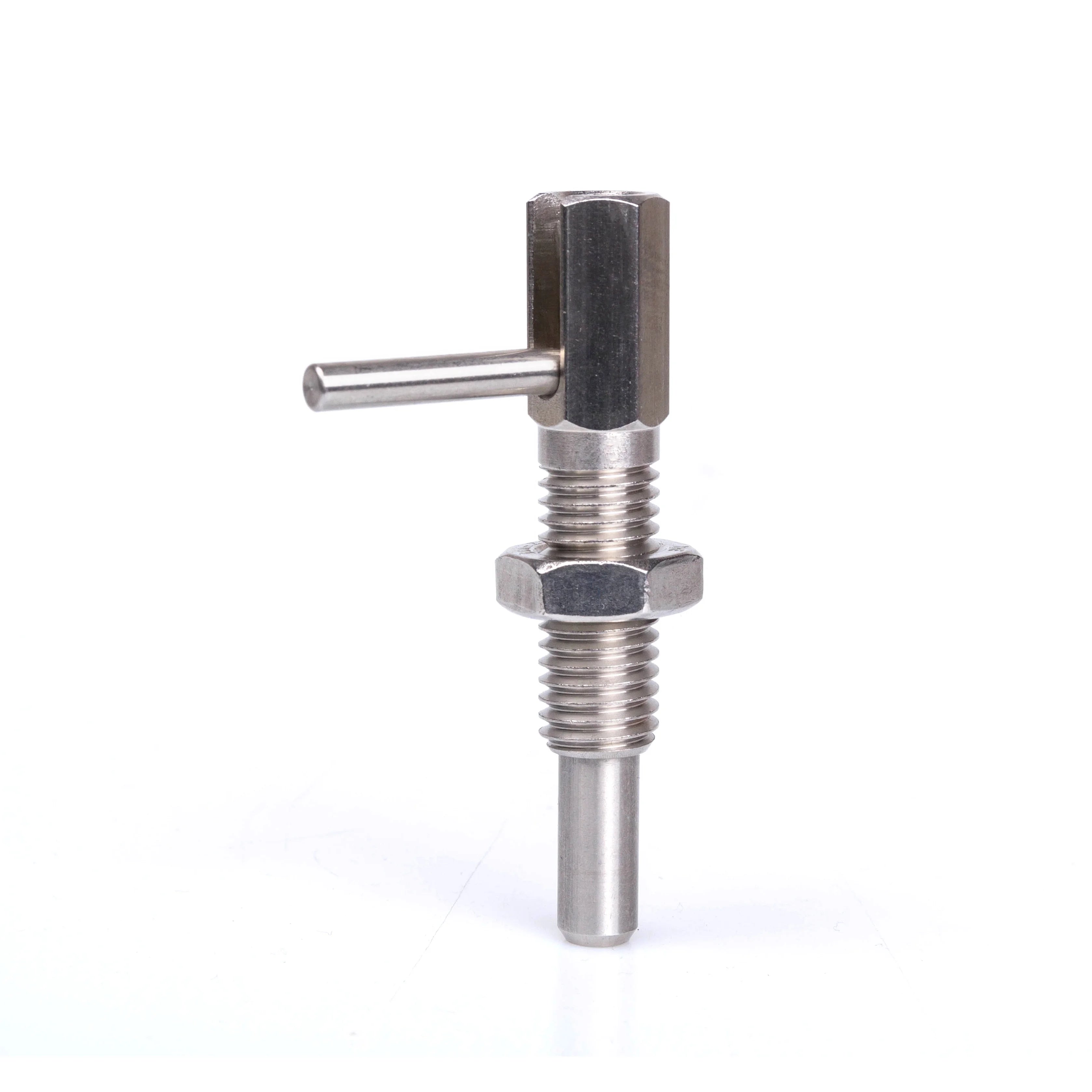 Hand-Retractable Plungers Index Bolt LBLT VCN233 Indexing Plungers L Handle Long Stroke With Lock Without Nut M6 M8 M10 M12 M14