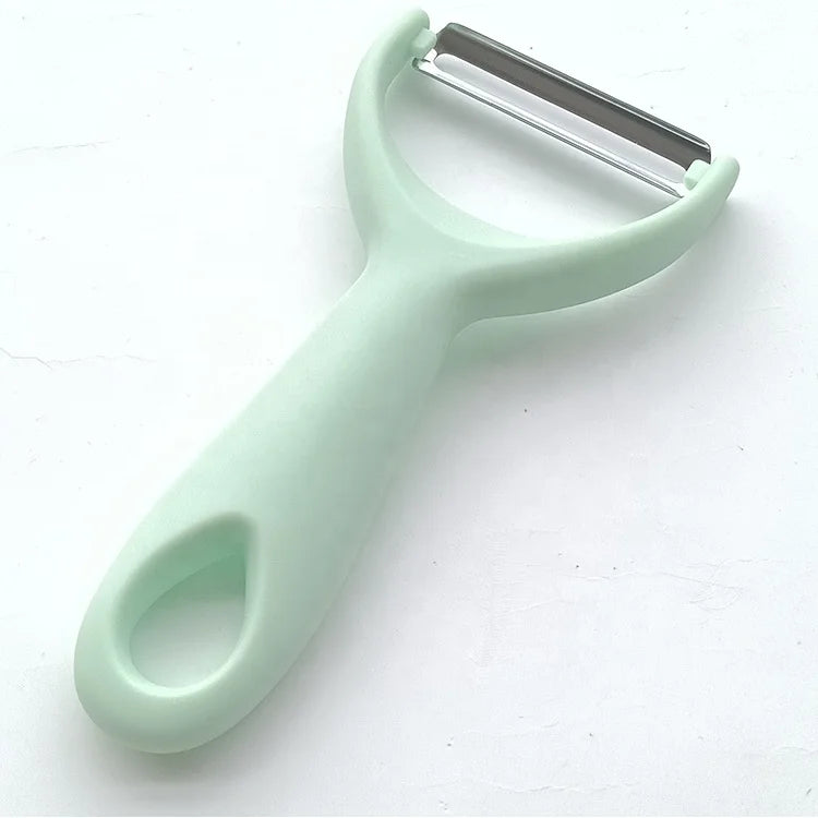 Hot Selling Durable Plastic Stainless Steel Kitchen Peeler with PP Blade Eco-Friendly Easy to Clean 14.5CM Fruit Vegetable Tools