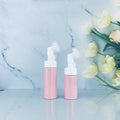 Custom 60ml Eyelash Cleaning Foam Bottle 50ml 100ml 150ml 200ml pink Foaming Hand Soap Bottle Refillable Foam Pump Bottle