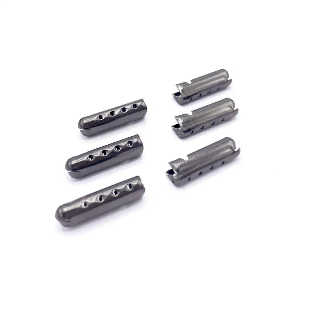 Custom Metal Aglet Shoelace Cord End Tips Hoodie Drawcords Stoppers for Premium Fit