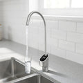 YenvQee Smart Touch Kitchen TDS Faucet Household Instant Tankless Electric Water Filter with Display Intelligent Pull Out Design