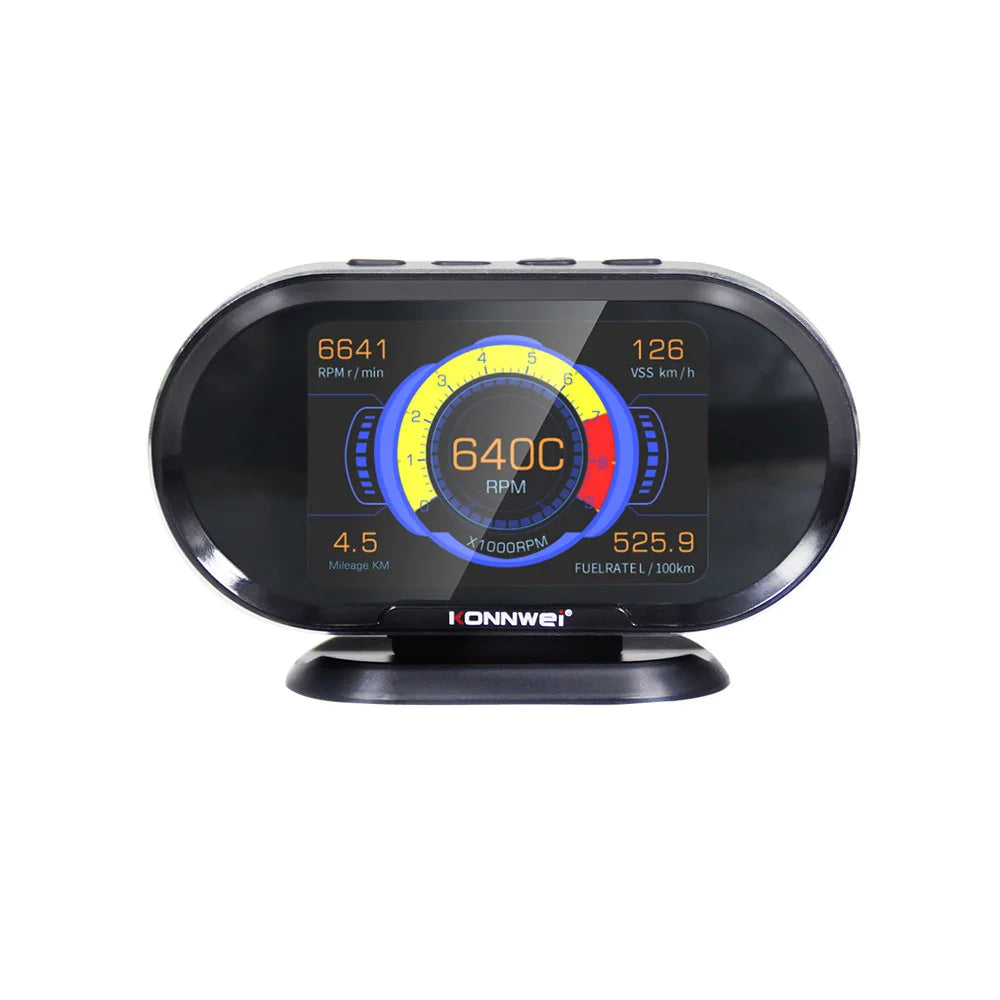 Hot Sale 3.5 Inch Large Screen Car HUD Head up Display Universal Car OBD2 Diagnostic Tool