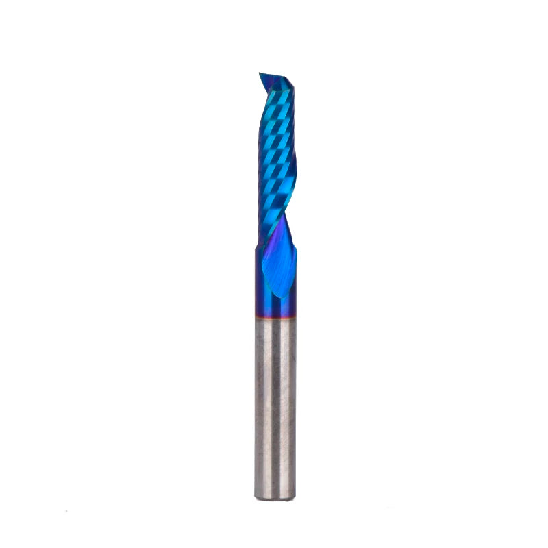 WEIX Durable HRC55 Solid Carbide One Flute End Mill With Coating for Acrylic Processing
