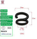 Wholesale Small Flat POM Plastic Hook for Tent Plastic Carabiner Hooks for Keychain Backpack Manufacturer in China
