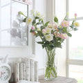 SZ04347 Home Decoration  Artificial Flowers Fake Silk Flower for Wedding Decoration