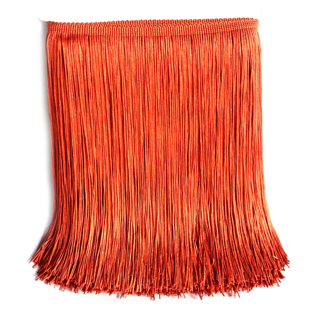 15cm Wide Single Line Diy Accessories Colored Sewing Knitted Latin Dance Costume Fabric Polyester Tassel Fringe Lace Trims Long