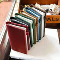 Quick Ship Weeks Notebook Ledger Cowhide Scrapbook with Replace Core Genuine Leather Notebook