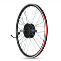 36V 48V 500W Electric Bike Motor Wheel Conversion Kit with 700C Battery Includes LCD Display