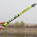 NEWMAJOR 1.5/ 1.8/2.1/2.4/2.7/3m Telescopic Fishing Rod Rotatable Reel Seat Portable Surfcasting Shore Casting Pole