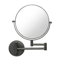 Makeup Mirror Wall Mounted Beauty Retractable Foldable Enlarged Rotating Dressing Circular Double-sided Bathroom Mirror
