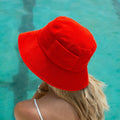 Ready to Ship Hot Selling 100% Cotton Terry Towel Cloth Bucket Hat
